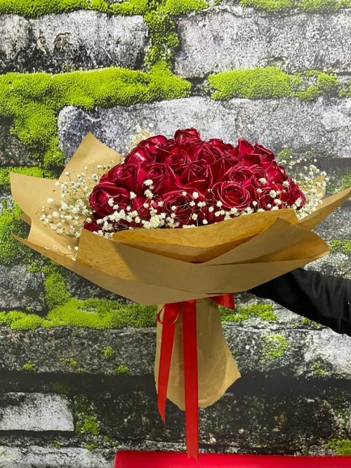 Kırmızı Gül Buketi 41 Dal  BKT0026 - Görsel 2