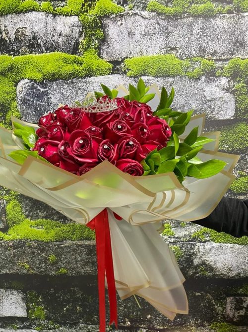 Kırmızı Gül Buketi 41 Dal BKT0036 - Görsel 2