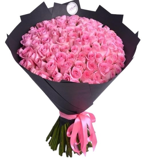 Pembe Güller 101 Dal BKT0089 - Görsel 2