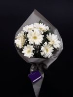 Beyaz Gerbera Buketi 7 Dal BKT0110 - Görsel 2