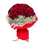 Kırmızı Gül Buketi 101 Dal BKT0189 - Görsel 2