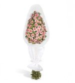 Pembe Gerbera Düğün Açılış Çelenk CLK0002 - Görsel 2