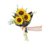 Ay Çiçeği Buketi 3 Dal  BKT0199