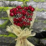 Kırmızı Gül Buketi 41 Dal BKT0024