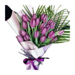 Mor Lale Buketi. 20 Dal. BKT0155