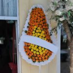 Turuncu & Sarı Cinya Çelenk CLK0010