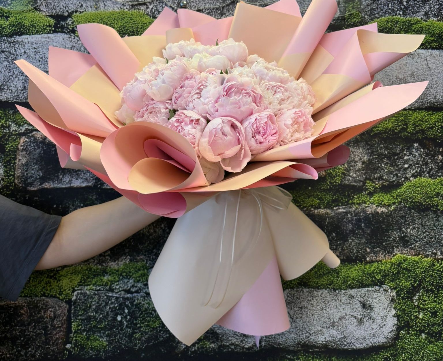 🌸 Mega Boy Premium Pembe Şakayık Buketi – Lüks Zarafetin Simgesi 💗✨