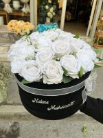 Kız İsteme Seti& İsime Özel Kutu Aranjaman-İsime Özel Madlen Çikolata - Görsel 6