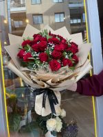 21'Li Kırmızı Gül Buketi - Görsel 2