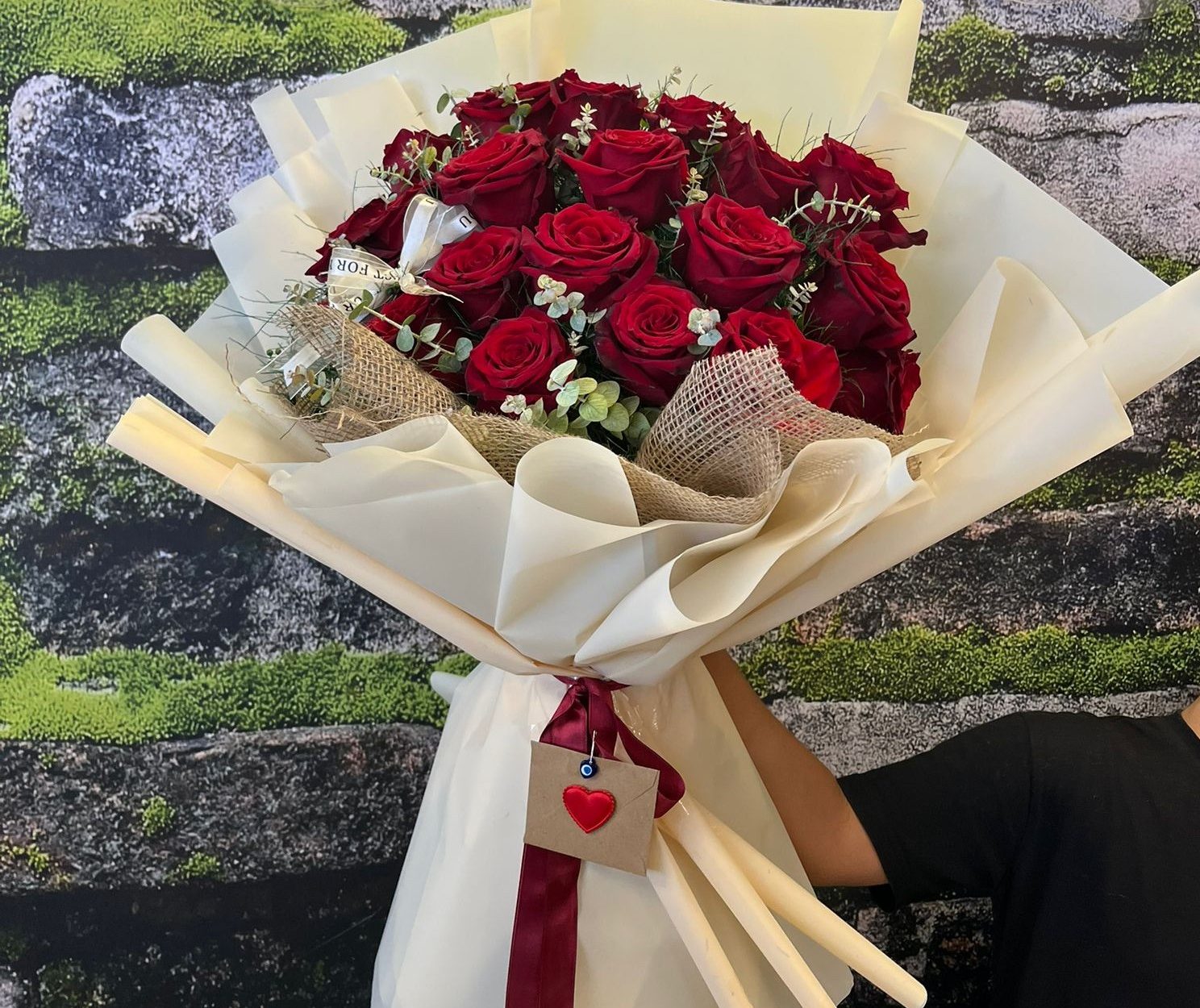 Deluxe İthal Canlı Kadife Gül Buketi (Premium)