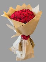 🌹 101 Kırmızı Gül Buketi – Aşkın ve Sonsuz Sevginin En Özel İfadesi 💝✨ - Görsel 2