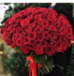 🌹Natural 101 Kırmızı Gül Buketi  💝✨