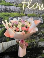 💐 Premium Şakayık ve Çardak Güllü İthal Buket 💐