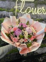 💐 Premium Şakayık ve Çardak Güllü İthal Buket 💐 - Görsel 3