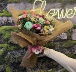 💐 Mavi Gül, Lale, Hüsnüyusuf Mix Buket 🌸💙 - Görsel 3