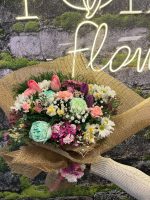 💐 Mavi Gül, Lale, Hüsnüyusuf Mix Buket 🌸💙 - Görsel 2