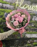 🌸 PREMUM LOVEPEONY Pembe Şakayık Buketİ💖✨ - Görsel 3
