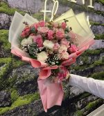 💖PINKLOVER Premium İthal Pembe Gül Buketi