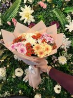 Mix Kasımpatı Buketi 💐 Renkli ve Canlı Çiçek Uyumu - Görsel 2