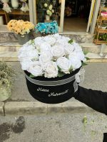 Kız İsteme Seti& İsime Özel Kutu Aranjaman-İsime Özel Madlen Çikolata - Görsel 5