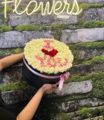 MEGA BOY KUTUDA🩷I LOVE U🩷 GÜL ARANJMANI - Görsel 4