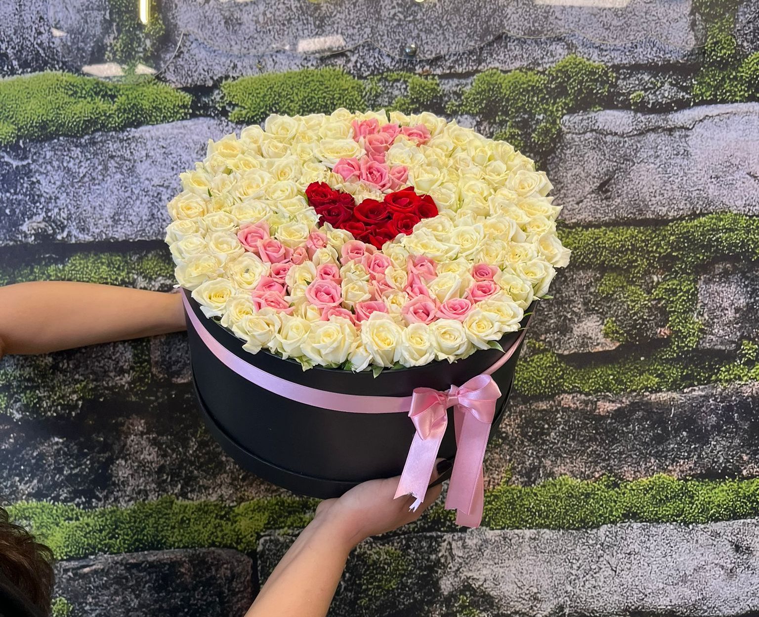 MEGA BOY KUTUDA🩷I LOVE U🩷 GÜL ARANJMANI