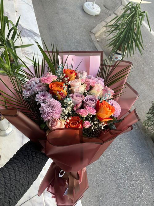 PASTEL LOVEBUQUET İTHAL GÜL BUKETİ - Görsel 1