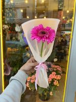 Tekli Fuşya Gerbera