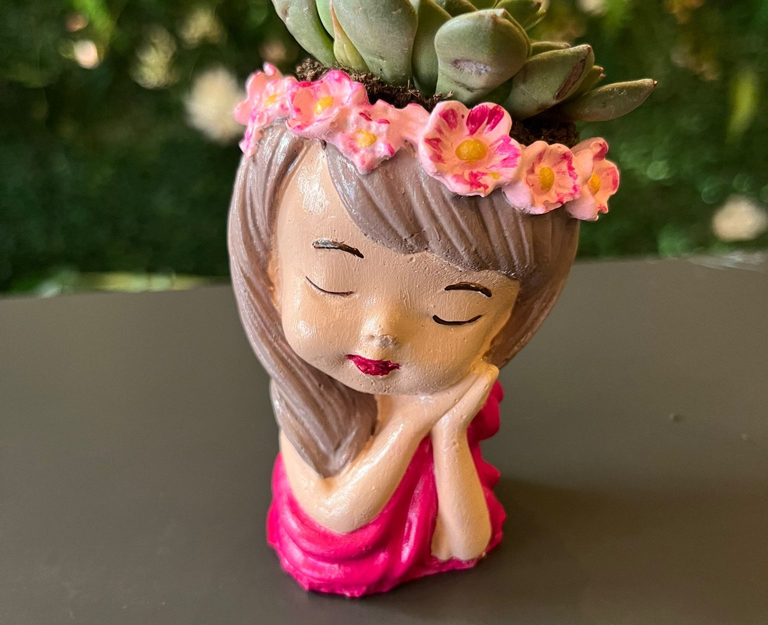 Prenses Kız Saksıda Mini Skulent