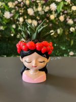 Çilek Taçlı Kız Saksıda Mini Skulent