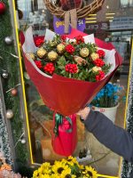 Deluxe Kokina Ferrero Rocher Çikolata Buketi - Görsel 2