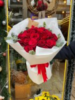 Soft Tasarım 41'Li Kırmızı Gül Buketi - Görsel 3