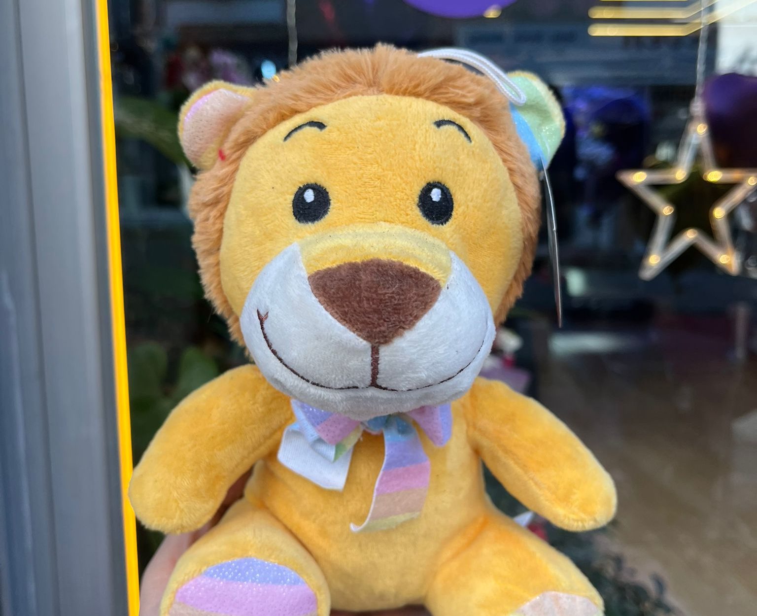 🦁💛 20 CM Peluş Sevimli Aslan Ayıcık | Küçük Boy Yumuşak Oyuncak