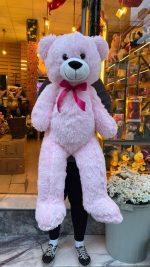🧸💗 100cm cm Büyük Pembe Ayıcık – Ekstra Yumuşak Tüylü, Premium Peluş