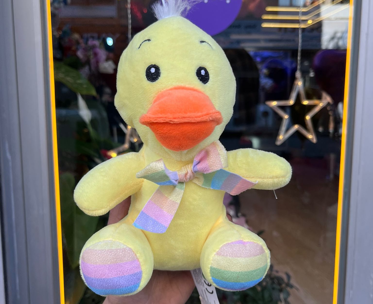 🐥💛 20 CM Peluş Sevimli Ördek Ayıcık | Küçük Boy Yumuşak Oyuncak
