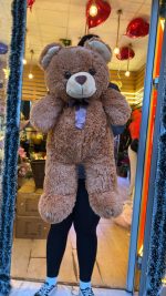 🤎🧸 Büyük Kahverengi Peluş Ayıcık – 85 cm | Özel Günlere Anlamlı Hediye