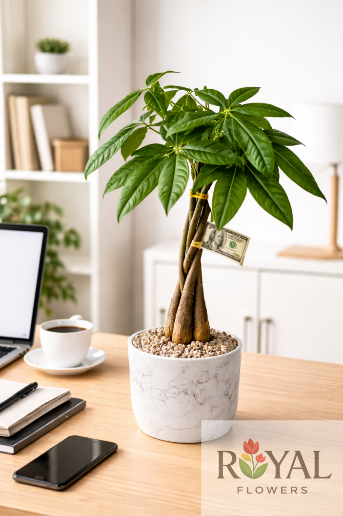 PARA AĞACI 🌿💰Para Ağacı Pachira Aquatica 45 cm🌿💰 - Görsel 1