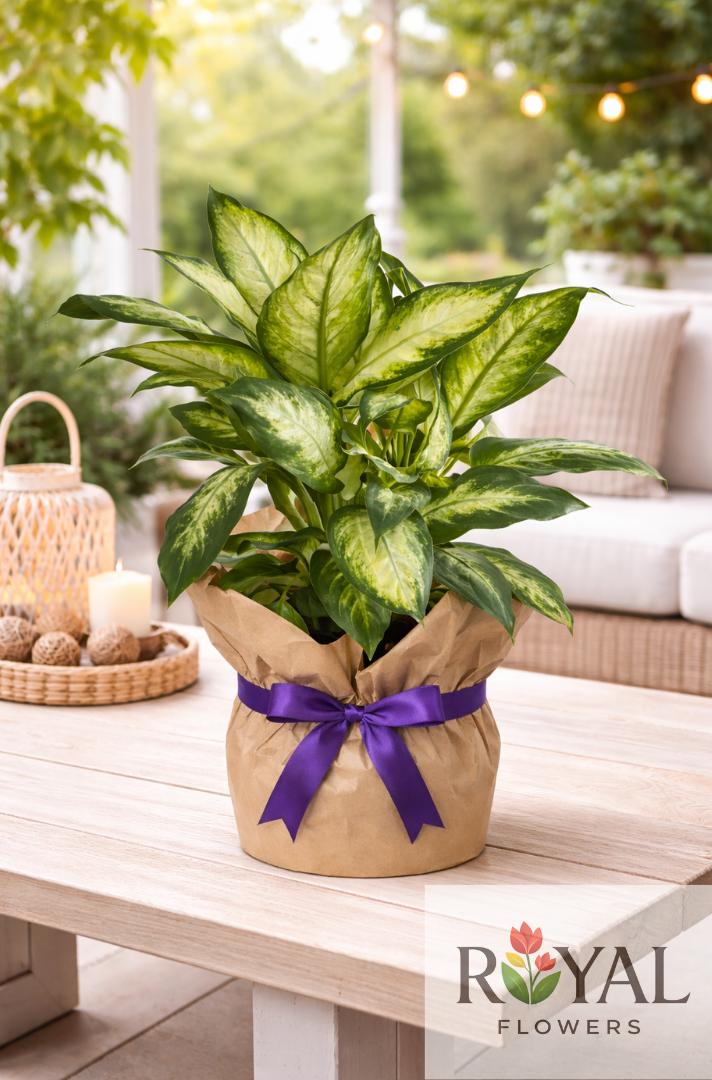 SİNGONYUM Difenbahya (Camilla) Saksı Çiçeği 🌿 - Görsel 1