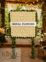 PANO ÇELENK CANLI BEYAZ GERBERA 1METRE DÜĞÜN VE AÇILIŞ ÇELENGİ & ROYAL FLOWERS | BUCA ÇİÇEKÇİ | İZMİR ÇİÇEKÇİ
