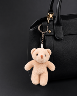 🧸🔑 10 CM PELUŞ AYICIK ANAHTARLIK - Görsel 3
