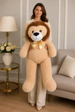 100 cm aslan peluş oyuncak Royal Flowers İzmir