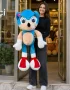 120 cm büyük boy mavi Sonic peluş oyuncak Royal Flowers İzmir