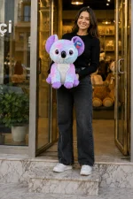 40 cm renkli mor mavi pembe koala peluş oyuncak Royal Flowers İzmir