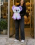 40 cm renkli mor mavi pembe koala peluş oyuncak Royal Flowers İzmir