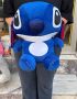 45 cm mavi Stitch peluş oyuncak Royal Flowers İzmir