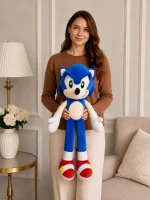 60 cm Sonic peluş oyuncak büyük mavi karakter peluş Royal Flowers İzmir