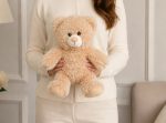🧸🤎 25 CM BEJ PELUŞ AYICIK - Görsel 3