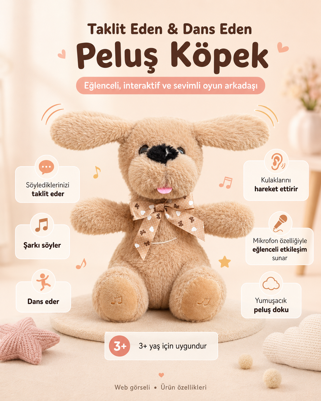 dans-eden-taklit-eden-pelus-kopek-izmir.webp (2) 🐶🎵 DANS EDEN VE SES TAKLİDİ YAPAN PELUŞ KÖPEK - Görsel 1