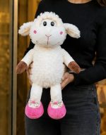 🐑🩷 35 CM KUZU  BEYAZ PELUŞ OYUNCAK - Görsel 3