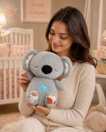 nefes alan gri koala peluş oyuncak uyku arkadaşı Royal Flowers Buca İzmir